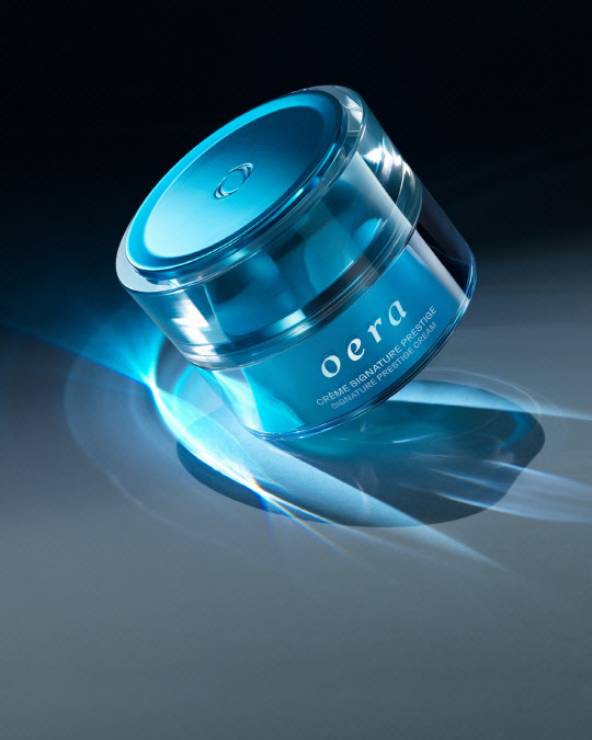 한섬의 럭셔리 화장품 브랜드 '오에라'.<현대백화점 제공>